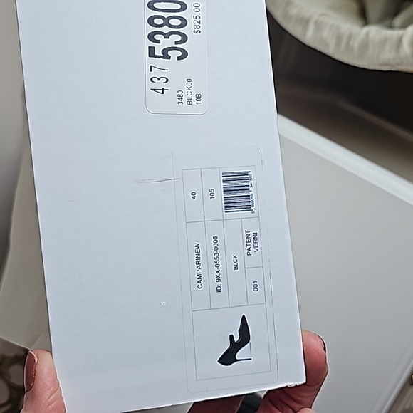 Manolo Blahnik Campari Patent Mary Jane Pumps - Picture 9 of 11